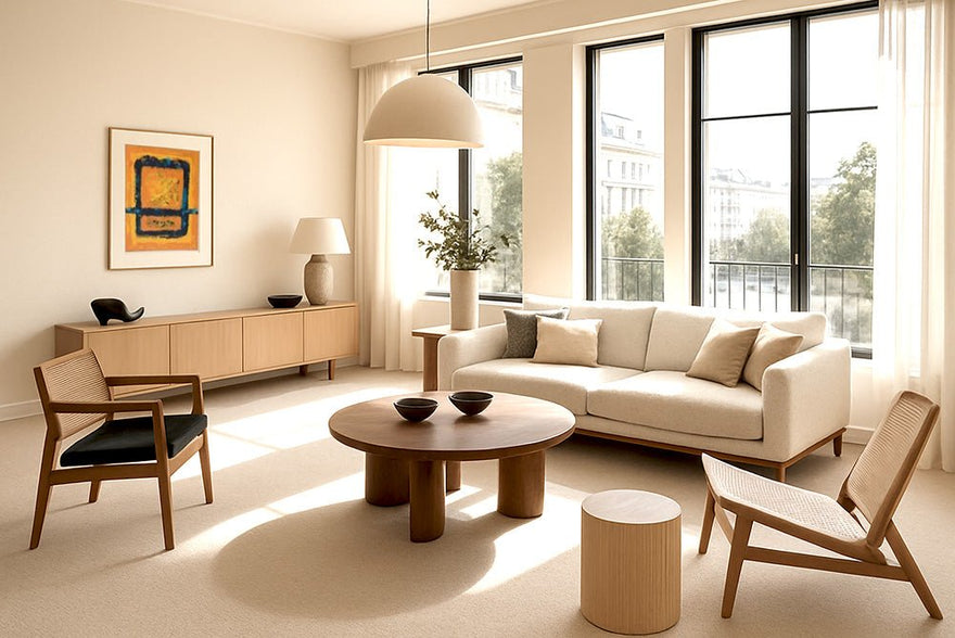 Beige im Interior Design: Wirkung und Einsatz von Teppichen