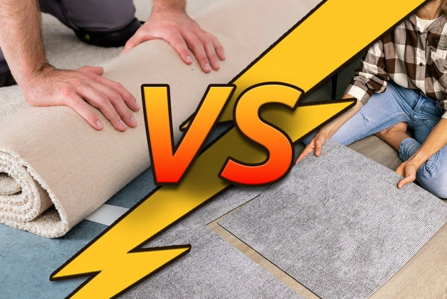 Was ist günstiger: Teppichboden oder Teppichfliesen?