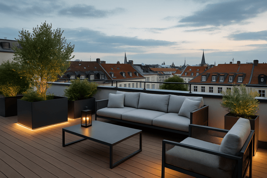 Ein neuer Balkon - aber welcher Bodenbelag ist der richtige