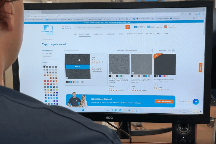 Teppichfliesen online kaufen: Sicher wählen ohne deutschen Showroom