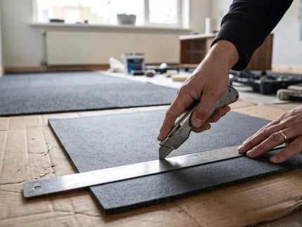 Teppichfliesen schneiden: Schritt für Schritt zu sauberen Kanten