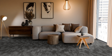 Teppichfliesen für das Wohnzimmer